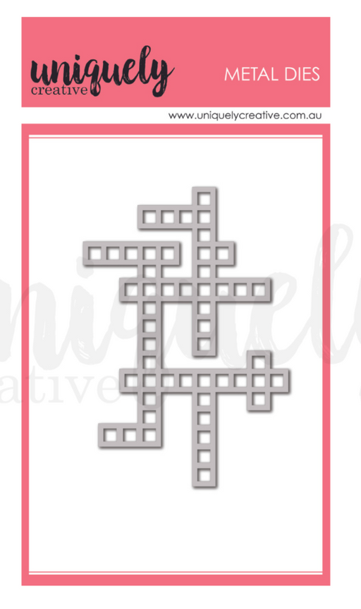 Uniquely Creative - Cutting Die - Crossword Die