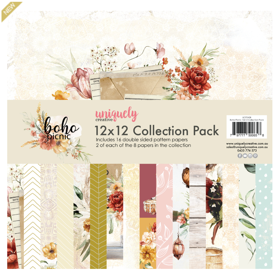 Uniquely PAPERBARK BLOOMS 12 X 12 COLLECTION PACK main image 0