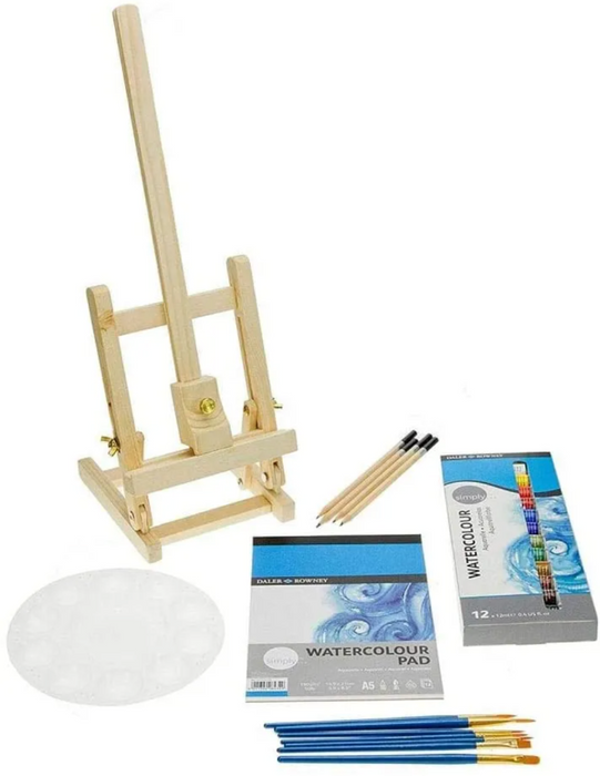 Daler-Rowney - Watercolour Creative Easel Set