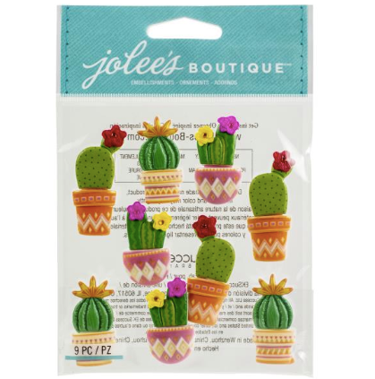 Jolee's Boutique Themed Embellishment Cacti Repeats