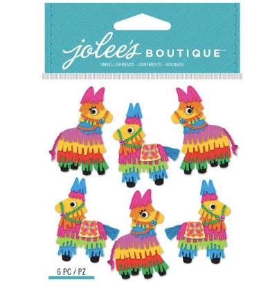 Jolee's Boutique Dimensional Stickers Mini Pinata