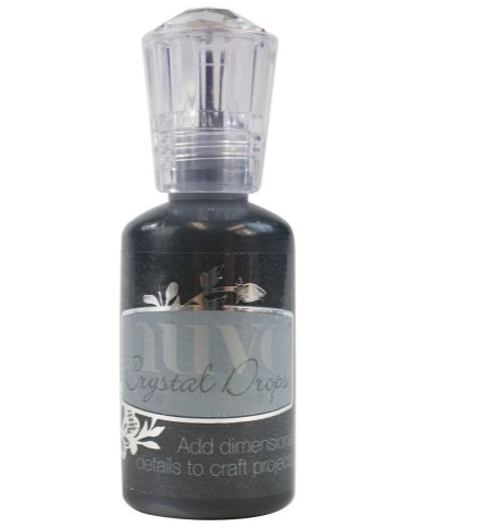 Nuvo Crystal Drops 1.1oz-EBONY BLACK-DROPS