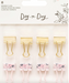 Maggie Holmes Day-To-Day Planner Binder Clips 8/Pkg