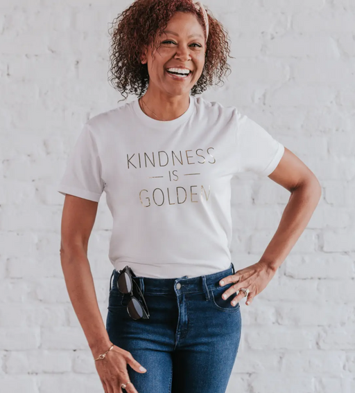 Dayspring - Kindness is Golden - Relaxed Fit T-Shirt - XSmall