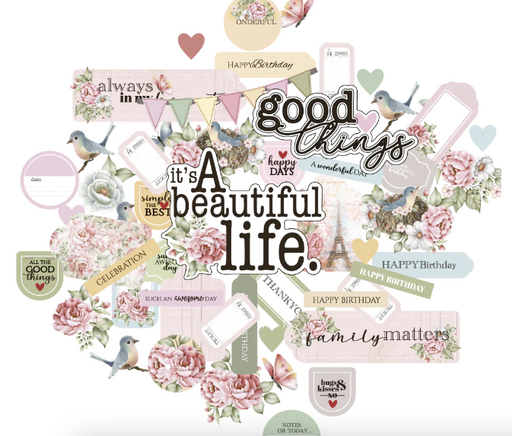 Uniquely Creative - Paper Die Cuts- Summer Sonata