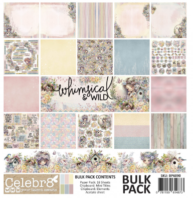 CELEBR8 12 X 12 BULK PACK - WHIMSICAL & WILD