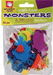 Creative Hands Foam Stickers Monsters 50pc