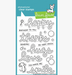 Lawn Fawn - Clear Stamps - Scripty Bubble Sentiments