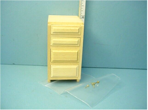 Miniature Kitchen Base Cabinet 4 Drawers