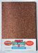 Crazy Crafts - Fun Foam Sheets - Glitter - A4 - Brown