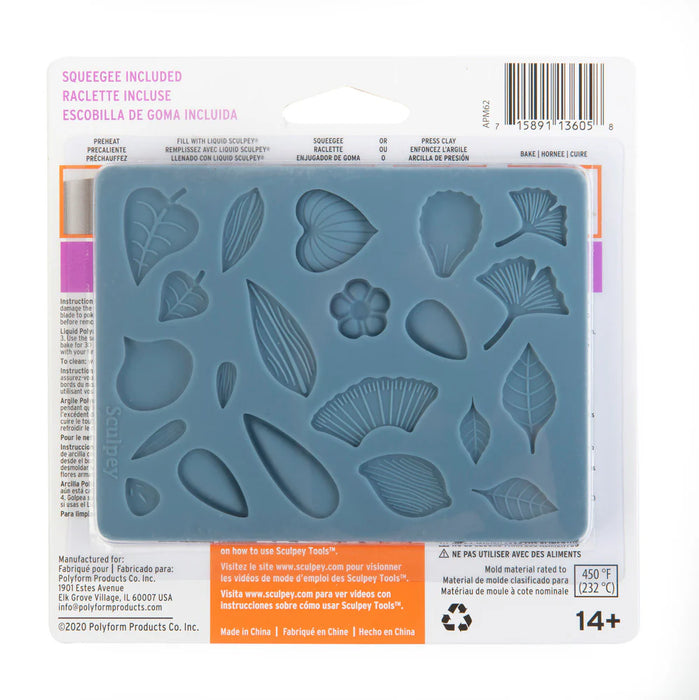 Sculpey Tools Oven-Safe Molds: Flowers