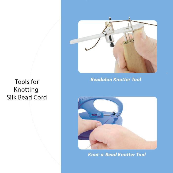 Silk Thread, Size #6, .70 mm / .028 in, White, with needle, 2 m / 6.5 ft