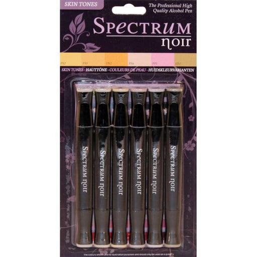 Crafter's Companion - Spectrum Noir Colouring System - Skin Tones (Pale Hues)