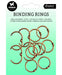 Studio Light - Binding Rings - Old Gold - 25mm 12/Pkg