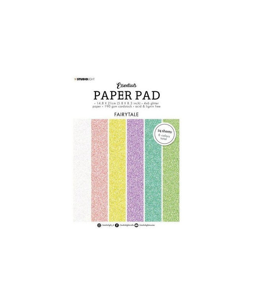 SL Paper Pad Glitter Paper Fairytale