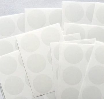 Doodles - Transparent Sealing Sticker (50mm) Pack of 90