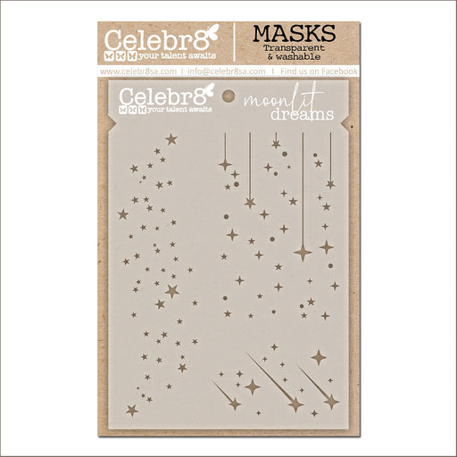 Celebr8- Mask-EQUI STENCIL: MOONLIT DREAMS