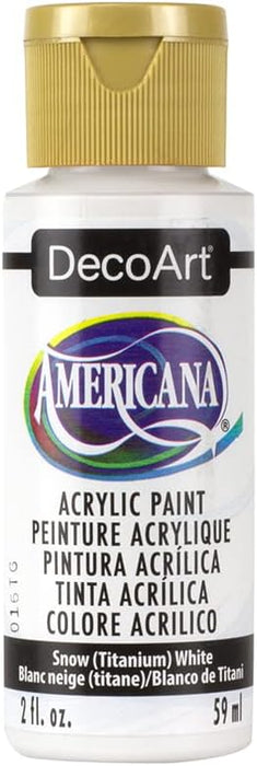 DecoArt - Americana Acrylic Paint 2oz - Snow White