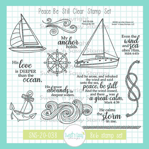 Sweet-n-Sassy-Stamps-Peace Be Still Clear Stamp Set