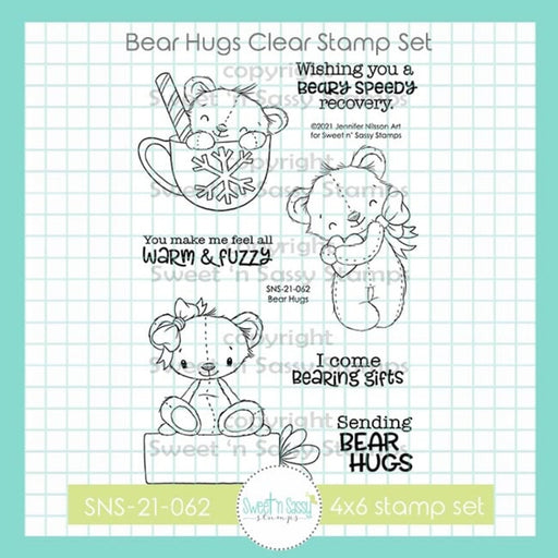 Sweet-n-Sassy- Stamps - Bear Hugs