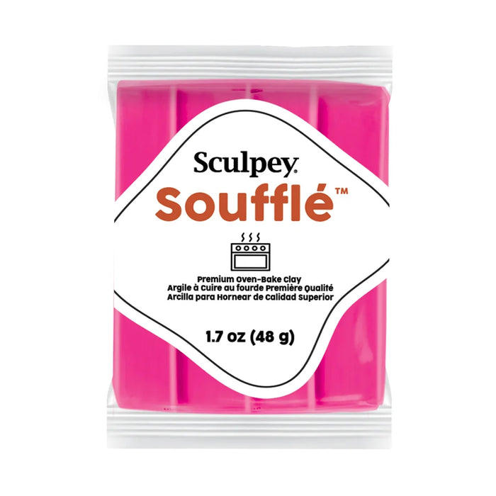 Sculpey - Soufflé Clay - 1.7oz -Magenta