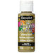 DecoArt - Crafter’s Acrylic Paint - Metallics - Spun Gold