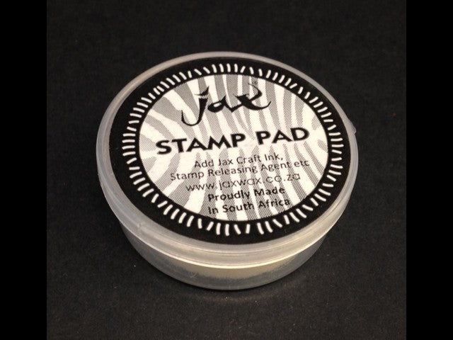 Jax Wax - Stamp Pad - Dry Round 40mm (empty)