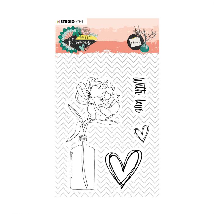 Studio Light - Sweet Flowers - Clear Stamps NR. 436