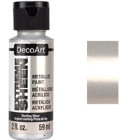 DecoArt - Extreme Sheen Paint 2oz -Sterling Silver