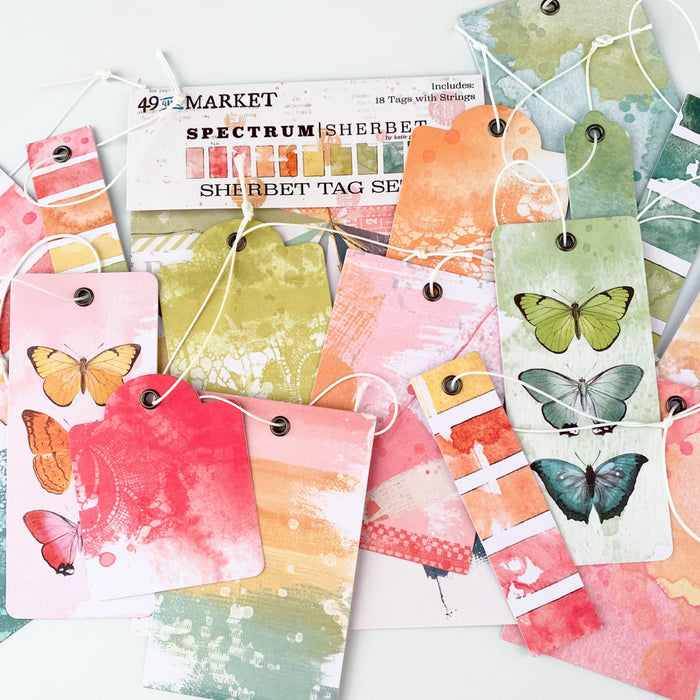 49 And Market - Spectrum Sherbet – Paper Tag with String