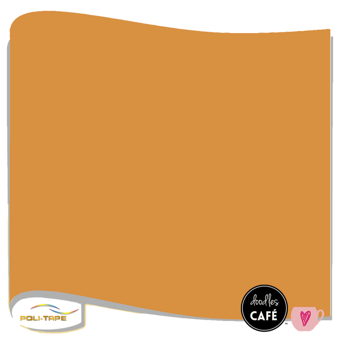 Poli-Flex Premium - Heat Transfer Vinyl - Antique Gold (Caramel) (1m x 25cm)