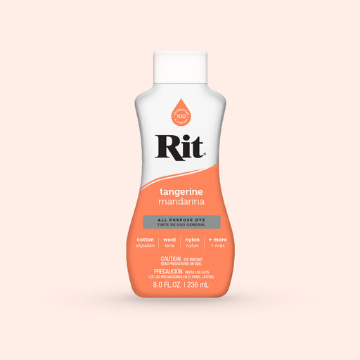Rit Dye - All Purpose Liquid 8oz - Tangerine