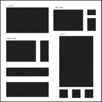 The Crafter's Workshop - 12 x 12 Basic Templates - Basic Rectangles