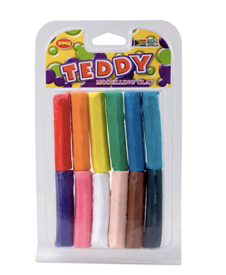 Dala - Teddy Modeling Clay - Assorted Colours 200g