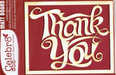 Celebr8 - Embellishments - Matt Board - Thank You