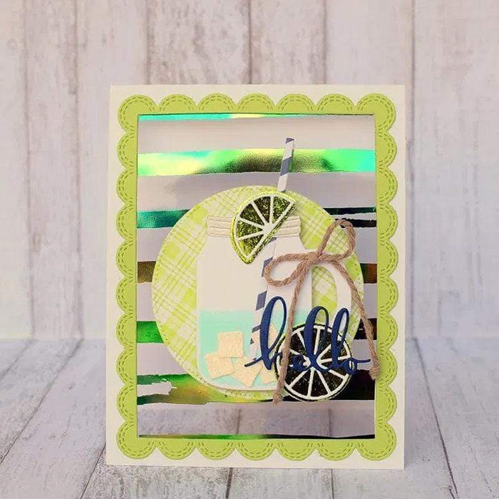 Thermoweb - Deco Foil Transfer Sheets, Emerald Watercolor