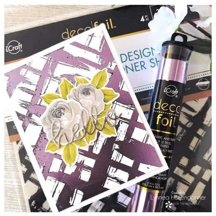 Thermoweb - iCraft Deco Foil Transfer Sheets 6"X12" 5/Pkg - Lilac