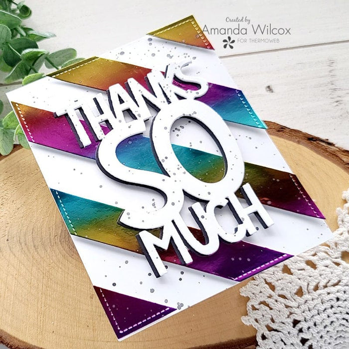 Thermoweb - Deco Foil Transfer Sheets, Mystic Rainbow