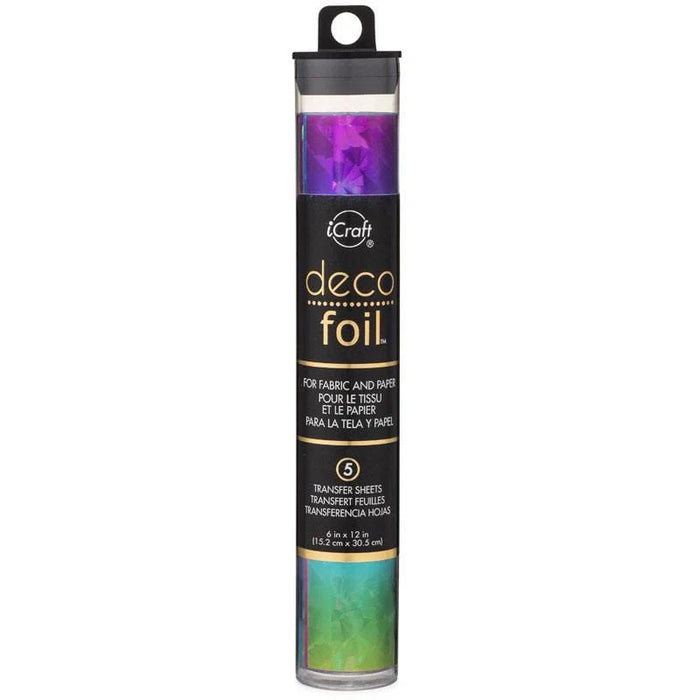 Thermoweb - Deco Foil Transfer Sheets, Rainbow Shattered Glass
