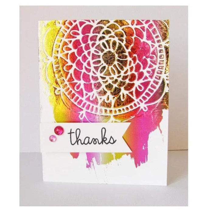 Thermoweb - Deco Foil - Specialty Transfer Sheets 6"x12" 5/Pkg - Summer Rainbow