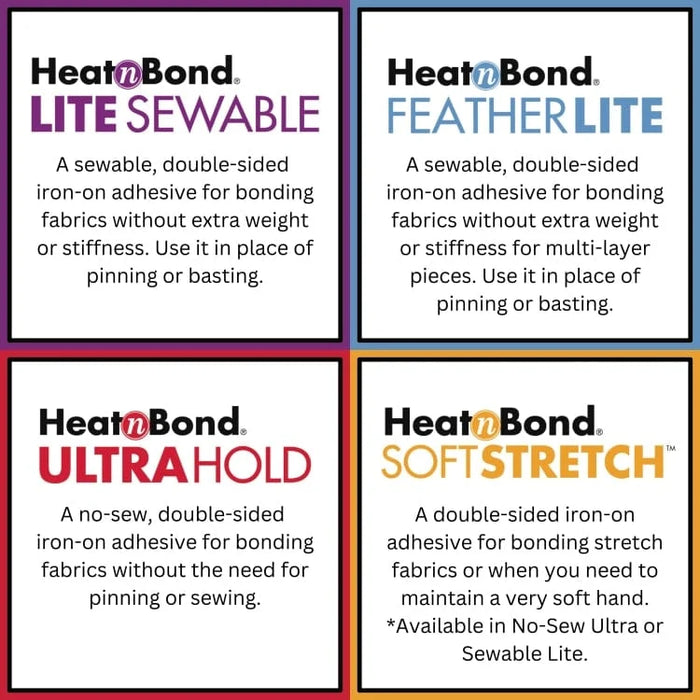 Thermoweb - HeatnBond Ultrahold Iron-On Adhesive - 17"X5yd