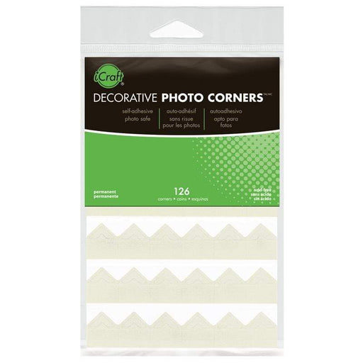 Thermoweb - Decorative Photo Corners - Ivory - 126 corners