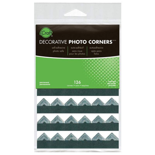 Thermoweb - Decorative Photo Corners - Silver - 126 corners