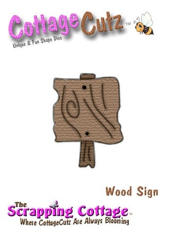 CottageCutz - Dies - Mini - Wood Sign