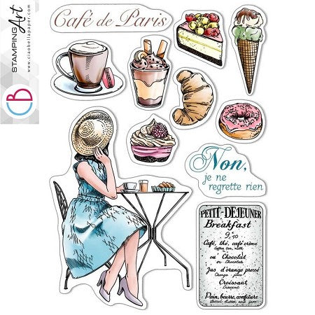 Ciao Bella - Clear Stamps 6"x8" - La Boulangerie - Notre Vie