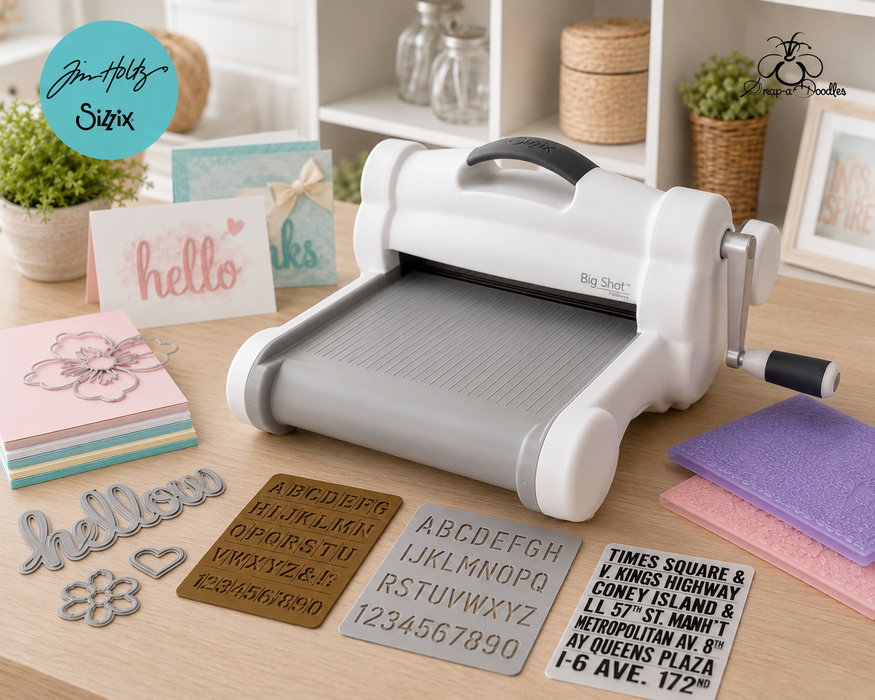 Sizzix - Big Shot Plus Machine - A4 - Tim Holtz Bundle