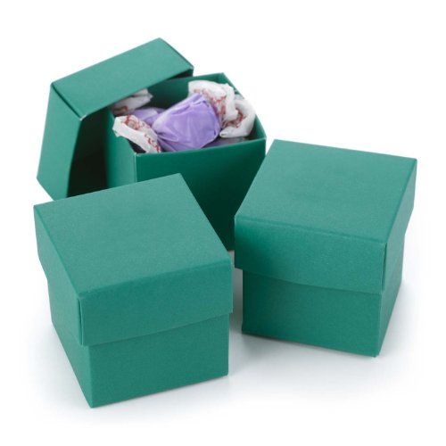 Hortense B. Hewitt - Two-piece Square Favor Box - Palm - 25 Boxes