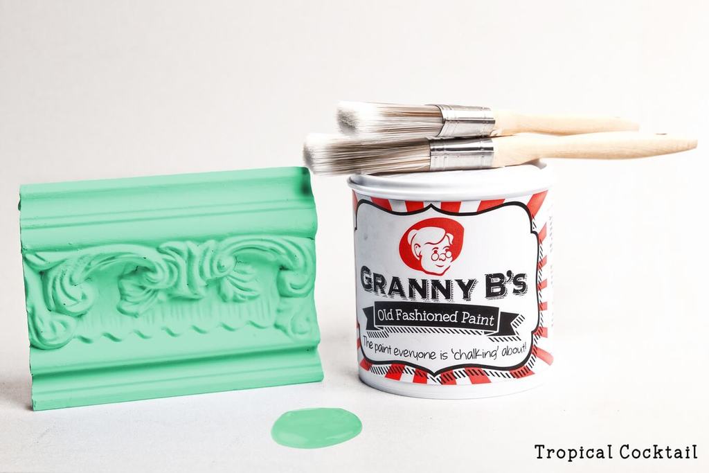 Granny B's - Old Fashioned Paint - Tropical Cocktail (Tropical Blue) - 125ml