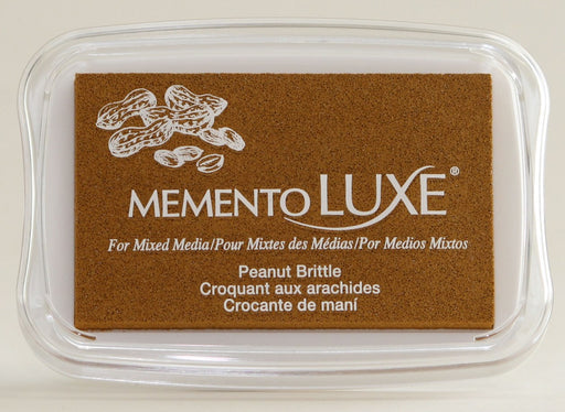 Tsukineko - Memento Luxe Ink Pad - Peanut Brittle