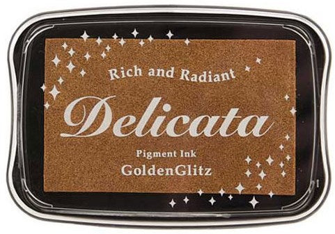 Delicata - Ink Pad - Golden Glitz